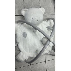 Tapis d’éveil ourson blanc