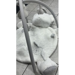 Tapis d’éveil ourson blanc