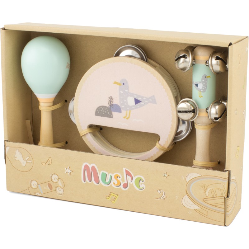 Jeu set musical mouette