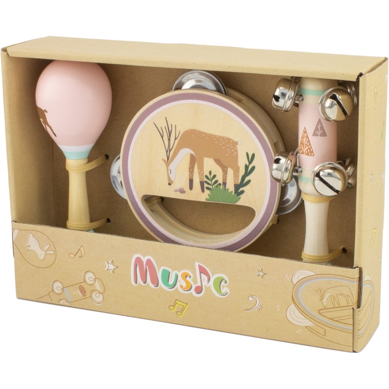 Jeu set musical cerf