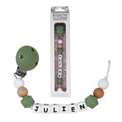 Attache sucette personnalisable