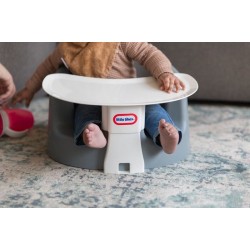 Siège style bumbo avec tablette