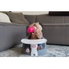 Siège style bumbo avec tablette