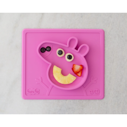 Assiette Peppa Pig en silicone