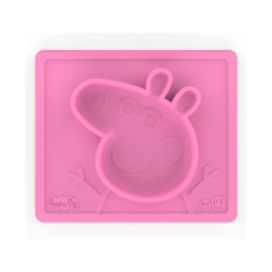 Assiette Peppa Pig en silicone