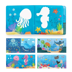 Livre de bain qui change de couleurs