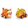 Lot de 2 voitures OBALL winnie tigrou