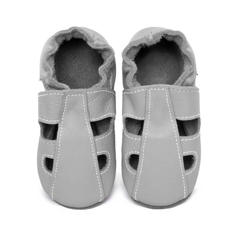 Chausson cuir ouvert Tomar