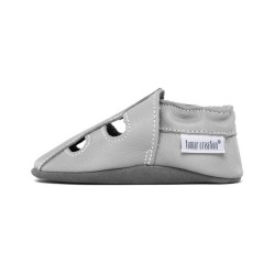 Chausson cuir ouvert Tomar
