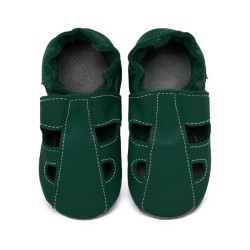Chausson cuir ouvert Tomar