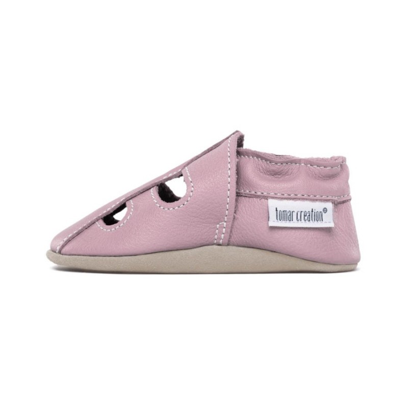 Chausson cuir ouvert Tomar