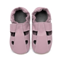 Chausson cuir ouvert Tomar