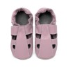 Chausson cuir ouvert Tomar