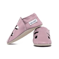 Chausson cuir ouvert Tomar