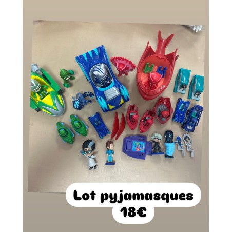 Lot de jeux pyjamasques