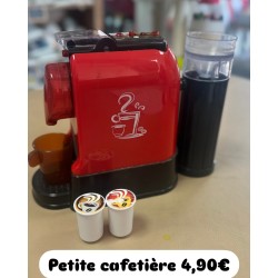 Jeu cafetière imitation
