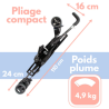 Poussette canne fixe Looping