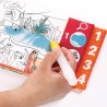 Livre avec crayon à eau
