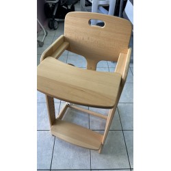 Chaise haute évolutive en bois