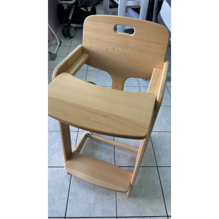Chaise haute évolutive en bois
