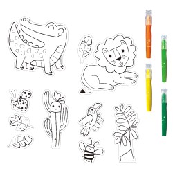 Feutre pour stickers de fenetre