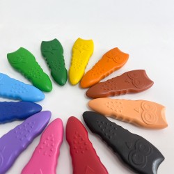 Pack 12 crayons Hibou