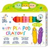 Pack 24 crayons Haricot