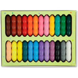 Pack 24 crayons Haricot
