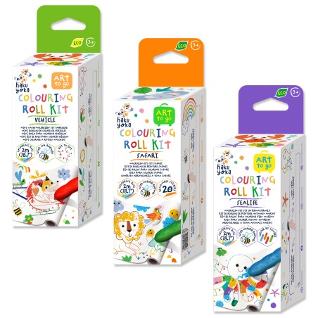 Kit rouleau de coloriage avec crayon