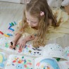 Kit rouleau de coloriage avec crayon