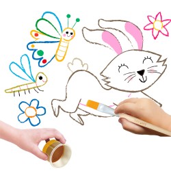 Kit peinture en Gel Animal