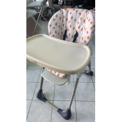 Chaise haute inclinable