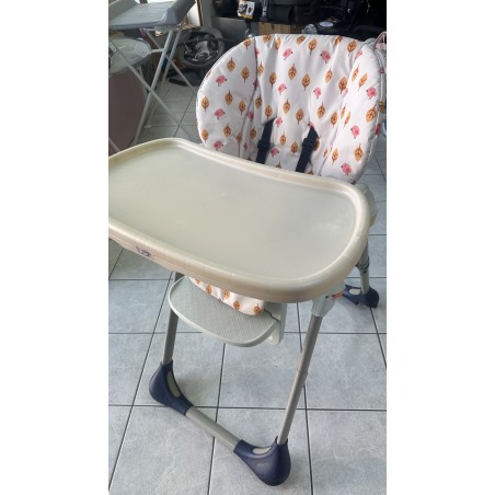 Chaise haute inclinable