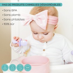 Lot de 2 couverts apprentissage GRABEASE