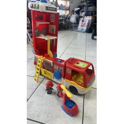 Camion de pompiers tut tut copains