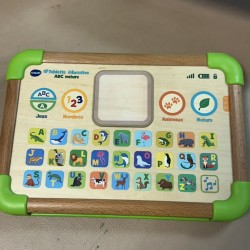 Tablette en bois vtech
