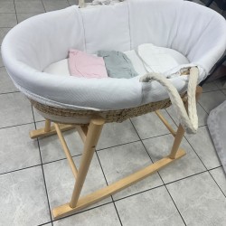 Superbe couffin osier...