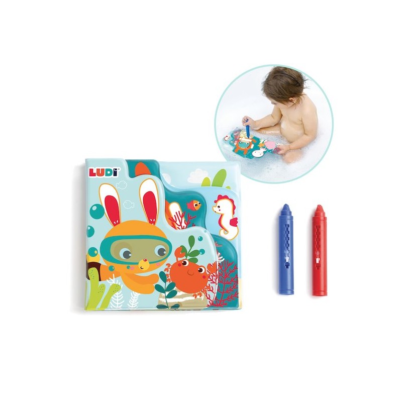 Livre de bain et coloriage