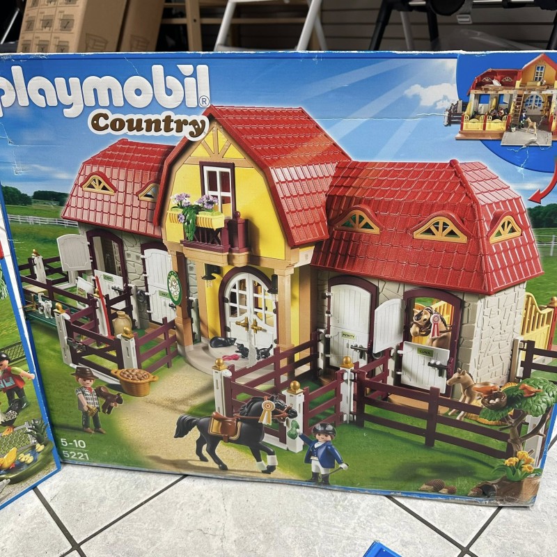 Playmobil Haras et ses chevaux