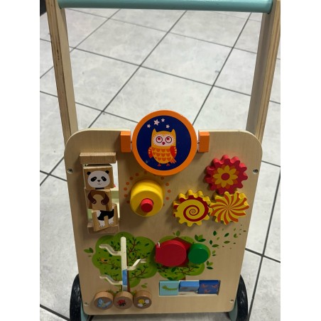 Pousseur en bois coloré