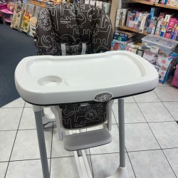 Chaise haute inclinable peg...