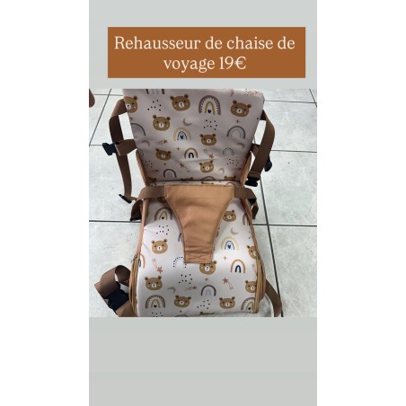 Rehausseur de chaise pliable