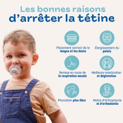 Clipp sucette pour arrêter la tétine