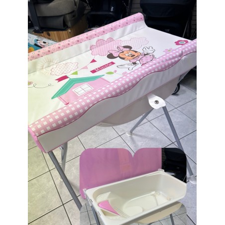 Table à langer minnie et sa baignoire