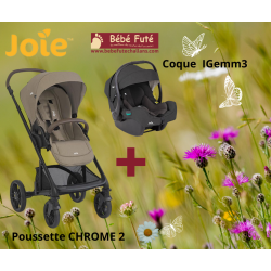 Duo Poussette CHROME 2 JOIE...