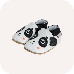 Chausson Cuir de Mouton Lait et Miel