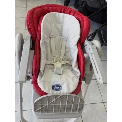 Chaise haute chicco rouge