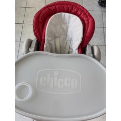 Chaise haute chicco rouge