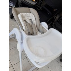 Chaise haute allongeable multipositions
