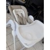 Chaise haute allongeable multipositions